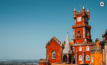 Colorful towers and architecture of Pena Palace in Sintra – Discover Portugal's History and Live the Legend! | PORTUGALTRIPGUIDES