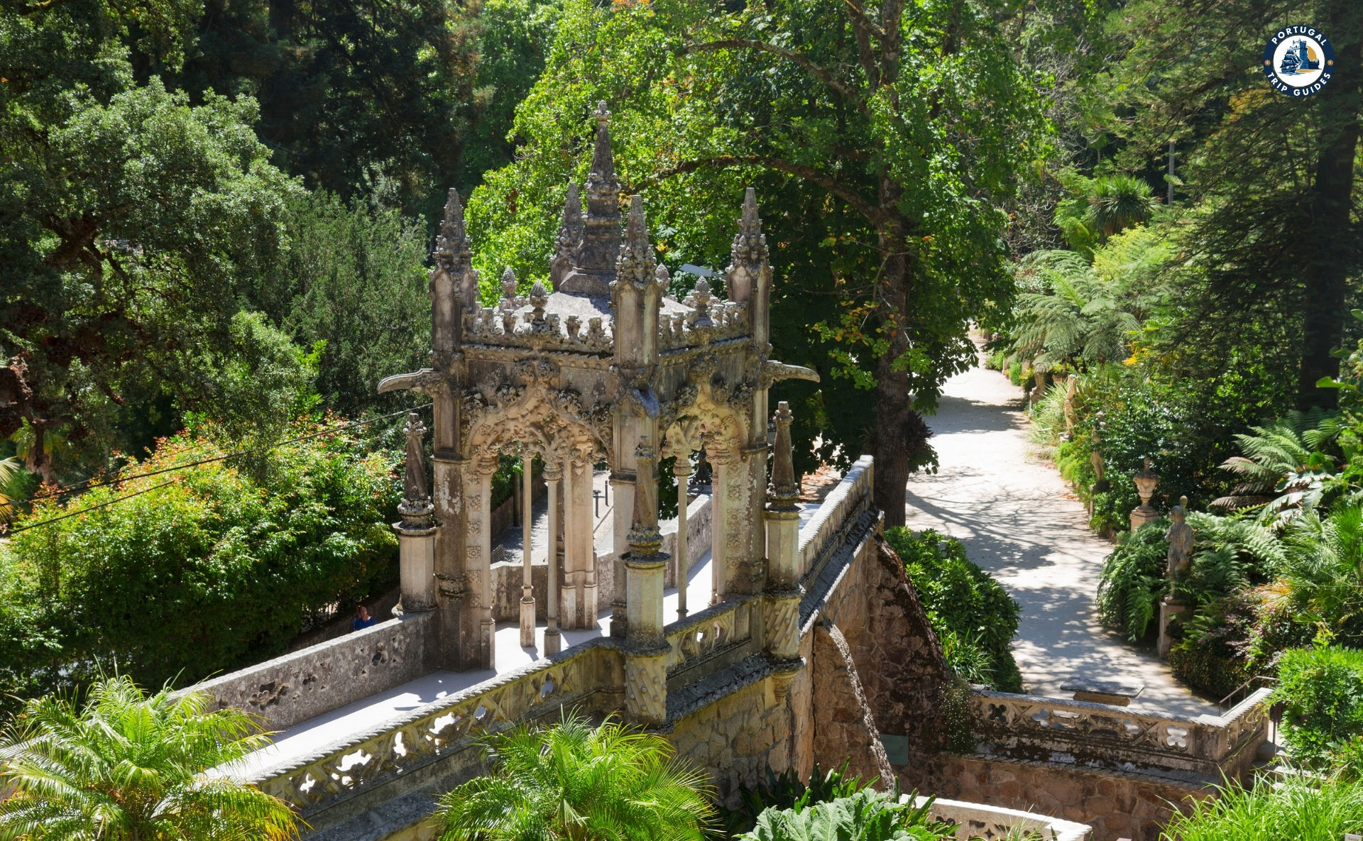 Quinta da Regaleira gardens and Initiation Well in Sintra – Discover Portugal's History and Live the Legend! | PORTUGALTRIPGUIDES